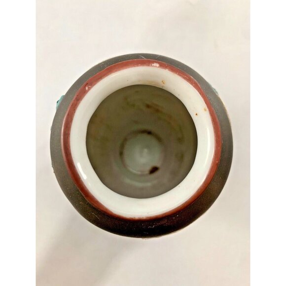 Moriage Dragonware Dragon Vase 5" Made in Japan Relief Raised Handpainted - Picture 6 of 8